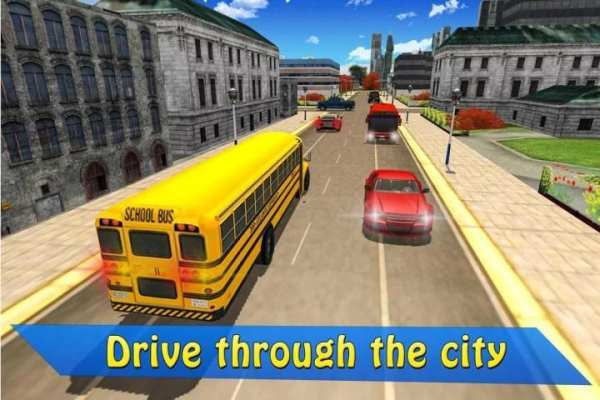 School Bus Driving 3D Sim Game screenshot 2