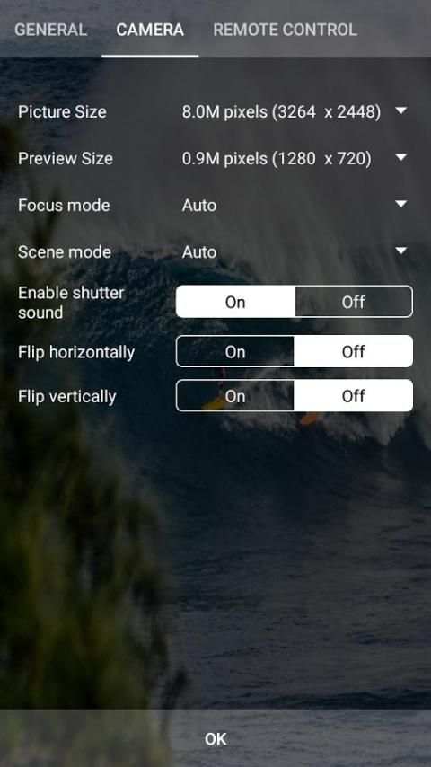 Whistle Camera HD screenshot 1