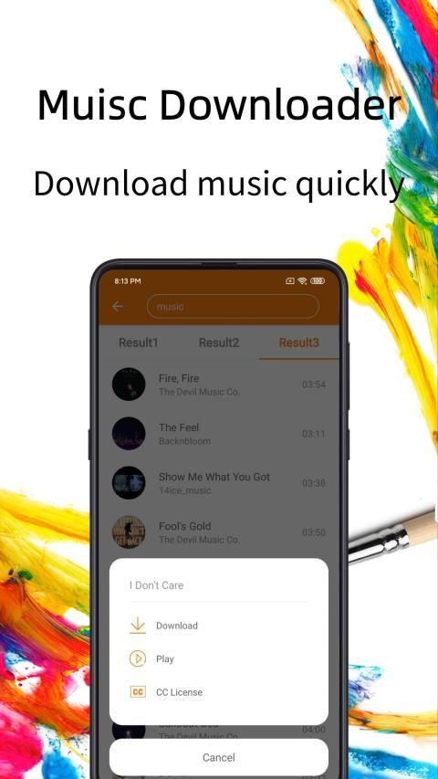 Music downloader