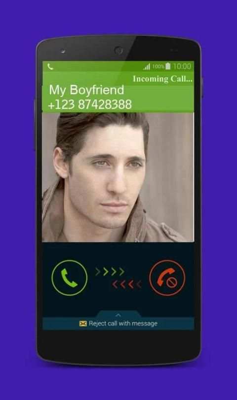 Boyfriend Fake Call Joke screenshot 2