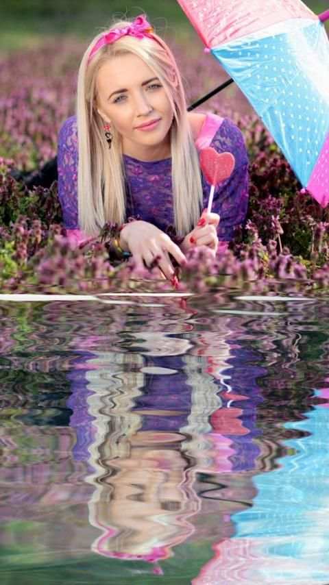 Water reflection photo editor 3 تصوير الشاشة