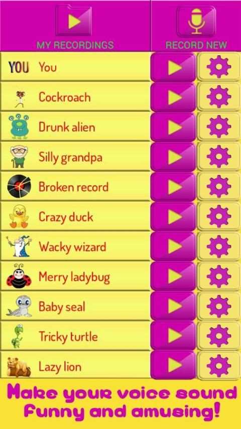 Funny Voice Changer Effects screenshot 4