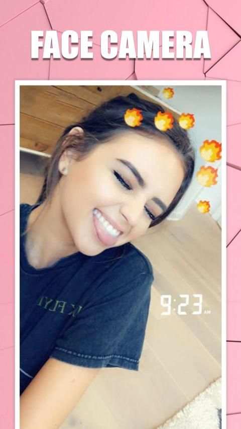 Face Camera Live Filter Selfie Photo screenshot 1