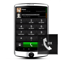 PhonEx theme for exDialer icon
