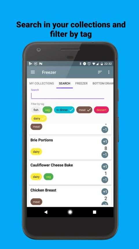 My Freezer Collection स्क्रीनशॉट 5