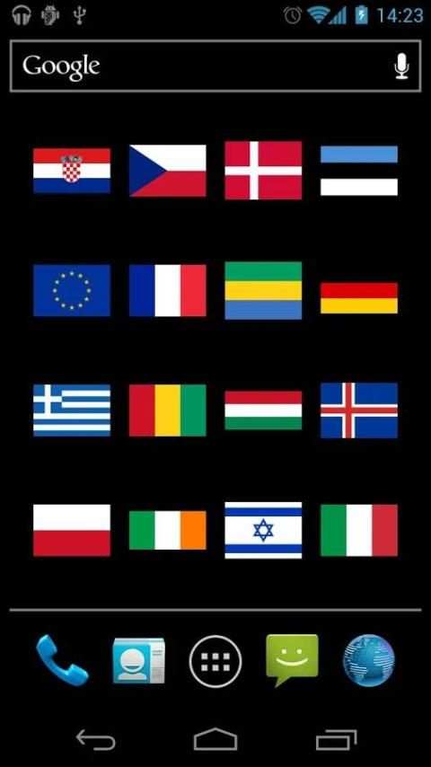 Flag Widget HD स्क्रीनशॉट 4