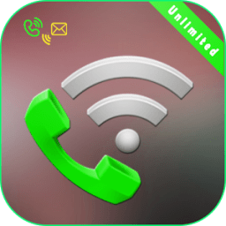 Calls with Wifi Unlimited app أيقونة