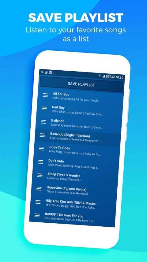 Music Player Free स्क्रीनशॉट 3