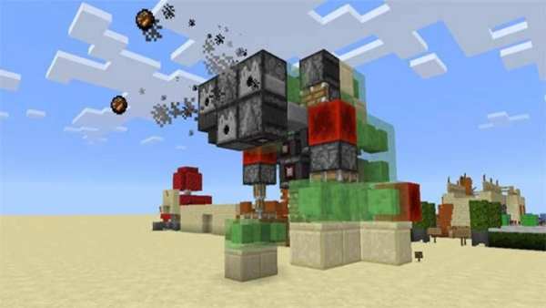10 Pistons Creations Map MCPE 3 تصوير الشاشة