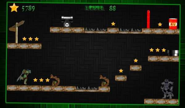 Turtle runner ninja screenshot 2