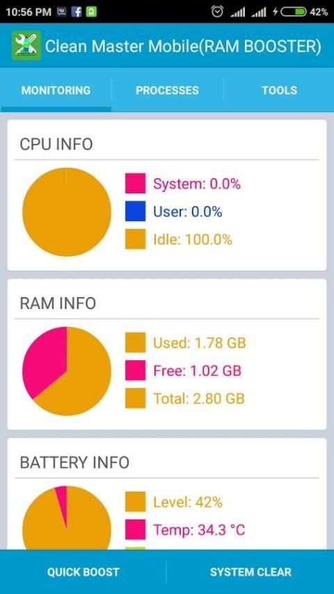 Clean Master Mobile स्क्रीनशॉट 5