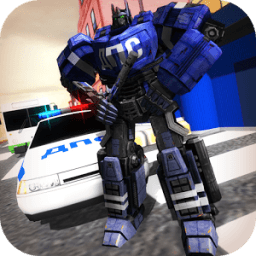 Traffic Police X Ray Robot 3D أيقونة