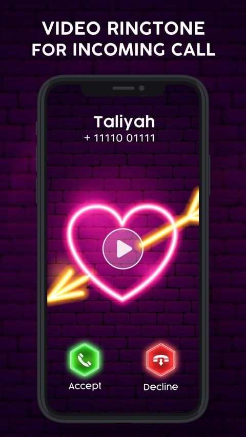 Video Ringtone for Incoming Call स्क्रीनशॉट 6