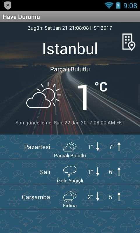 Hava Durumu Tahmini screenshot 4