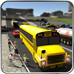 School Bus Driving 3D आइकन