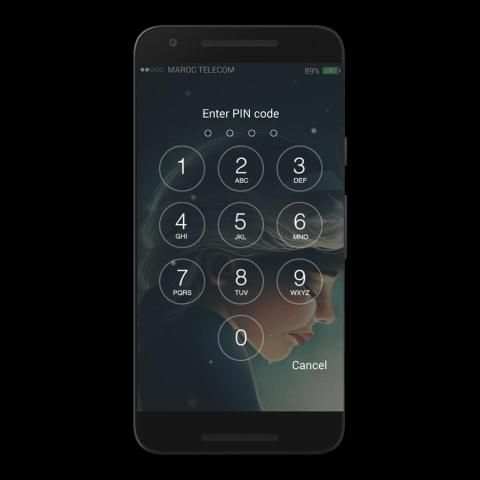 Girl Lock screen 3 تصوير الشاشة