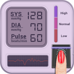 Blood Pressure Test Simulator أيقونة