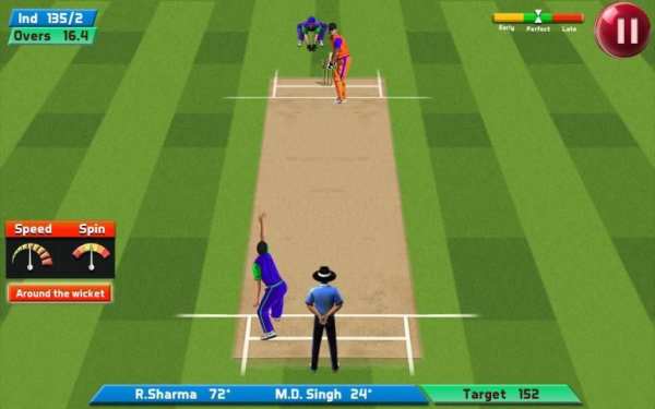 Top Cricket MultiPlayer 2 تصوير الشاشة