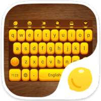 Wooden Box-Lemon Keyboard on 9Apps