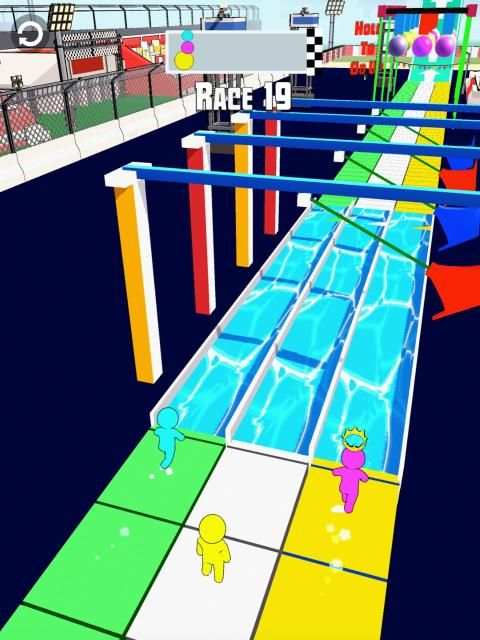 Ninja Warrior Parkour Racing screenshot 4