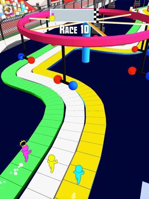 Ninja Warrior Parkour Racing screenshot 3