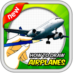 How to Draw Airplane أيقونة