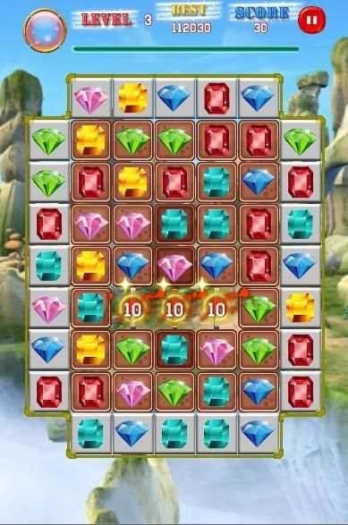 Diamond Jewel Dash скриншот 2