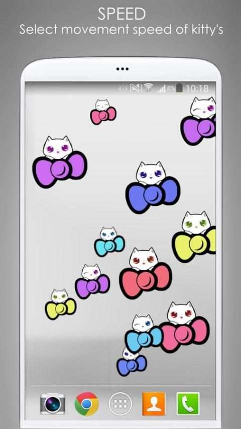 Kitty Cute Live Wallpaper скриншот 6