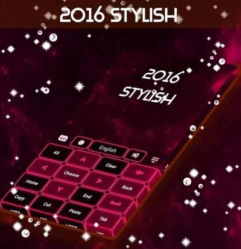 2016 New Stylish GO Keyboard screenshot 5