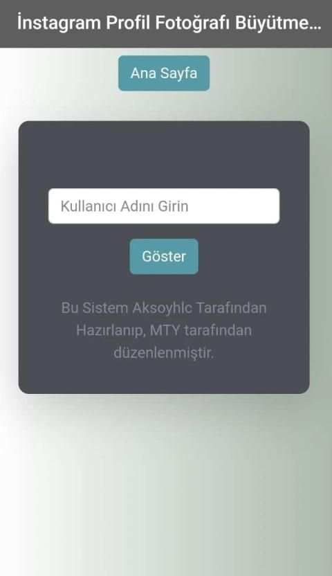 Instagram Profil Fotoğrafı Büyütme screenshot 2