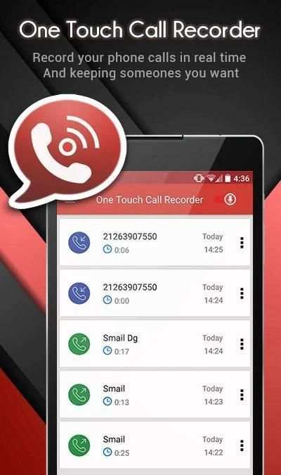One Touch CallRecorder скриншот 7