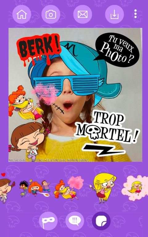 Ta photo avec Mortelle Adèle screenshot 1