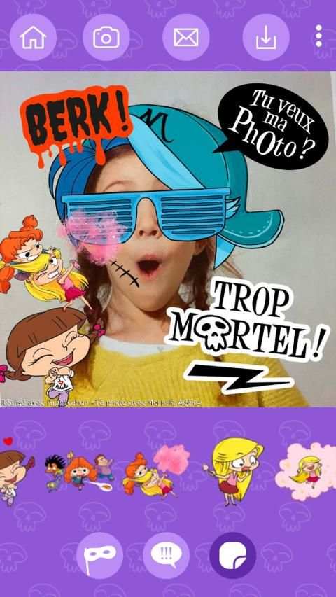Ta photo avec Mortelle Adèle screenshot 3