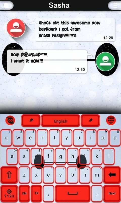 Big keyboard Hero theme screenshot 6