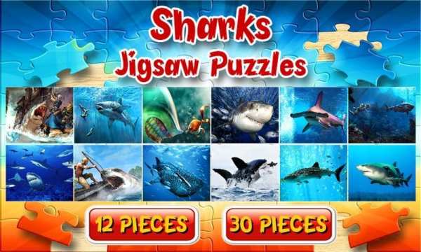 Sharks Jigsaw Puzzles Game kid screenshot 8