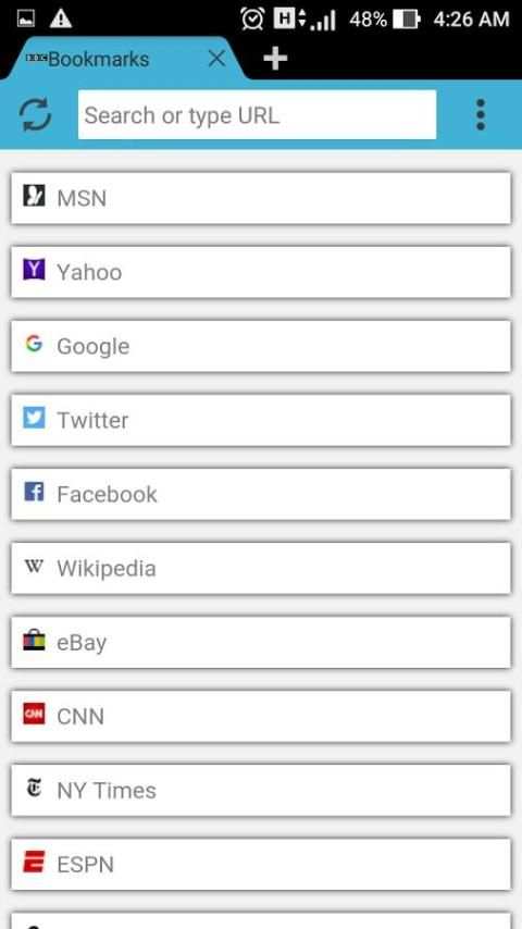 4G Browser скриншот 7
