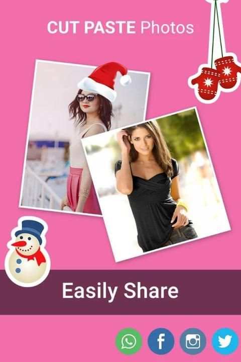 Cut Paste Photo Editor 1 تصوير الشاشة