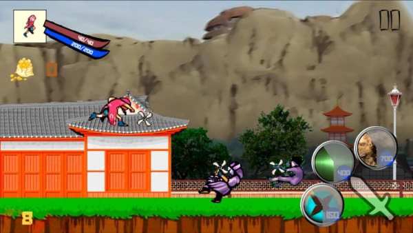 Ultimate Ninja Fighting screenshot 1