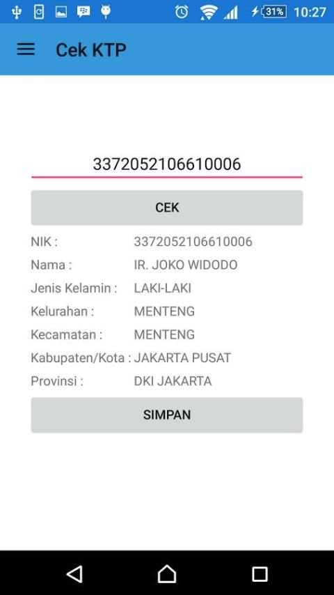 Cek KTP (FREE) screenshot 1