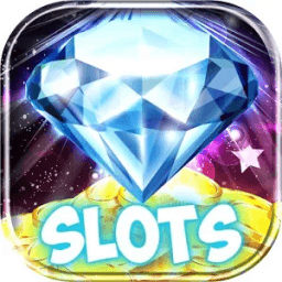 Diamond slots – Black money icon
