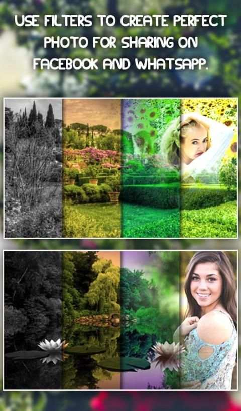 Garden Photo Editor स्क्रीनशॉट 12