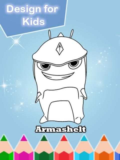 Coloring Game for Slugterra 3 تصوير الشاشة