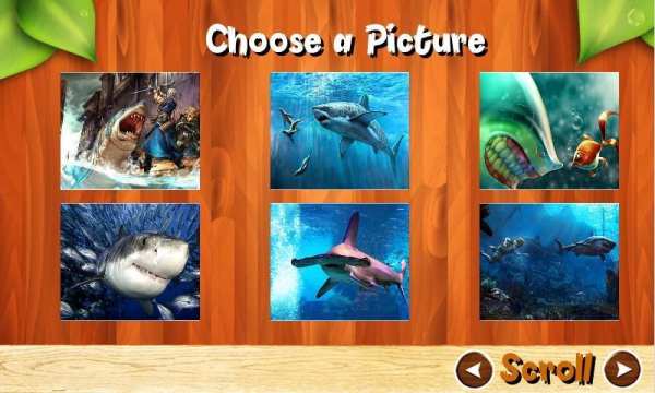 Sharks Jigsaw Puzzles Game kid screenshot 7