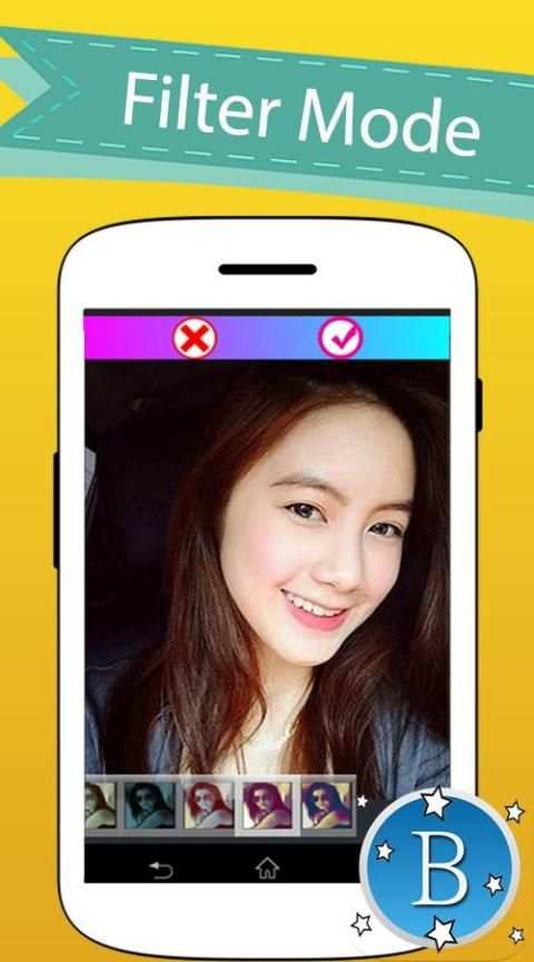 Beauty b612 camera selfie screenshot 3