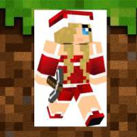 Christmast Girl Skin for MCPE on 9Apps