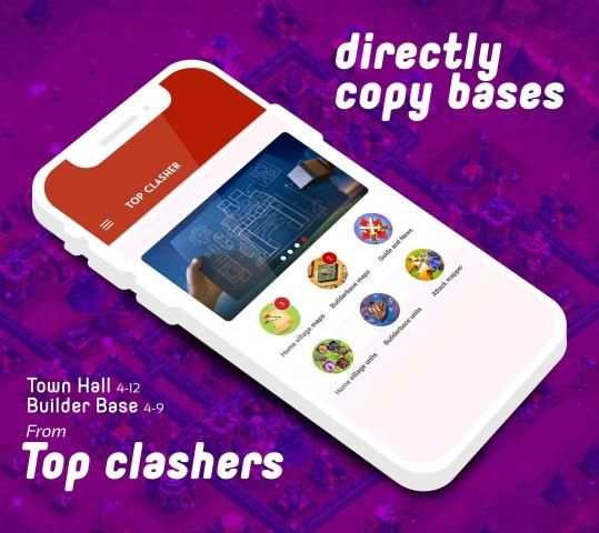 Top Clasher - COC Base Layouts with link screenshot 3