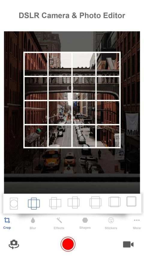 DSLR Camera - 4K HD Camera & Editor - Blure Focus screenshot 5