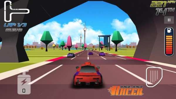 Race Race Racer - Car Racing скриншот 5