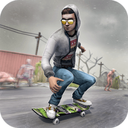 Skateboard Pro Zombie Run 3D icon