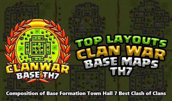 Town Hall 7 Base Layouts WAR screenshot 1